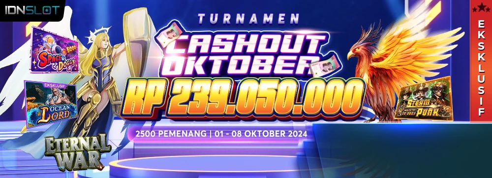 Turnamen IDNSlot Cashout Oktober 2024